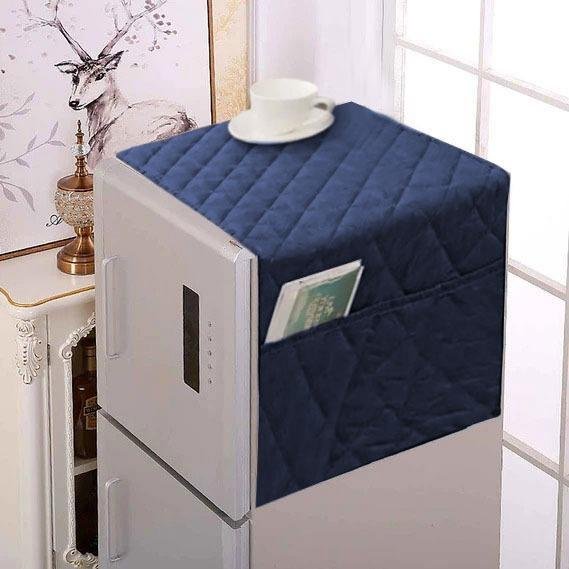 Cotton Quilted Fridge Cover