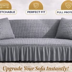 Persian Style Jersey Sofa Fitted Covers, Bubble Sofa Covers