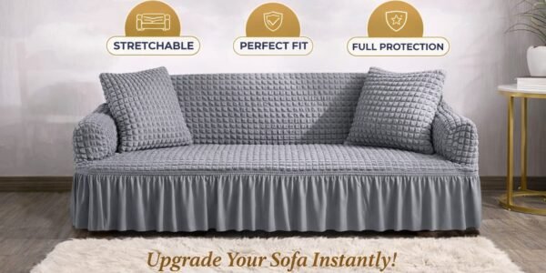 Persian Style Jersey Sofa Fitted Covers, Bubble Sofa Covers