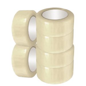 Pack of 6 Packaging Tapes – Self Adhesive – Clear – Transperant